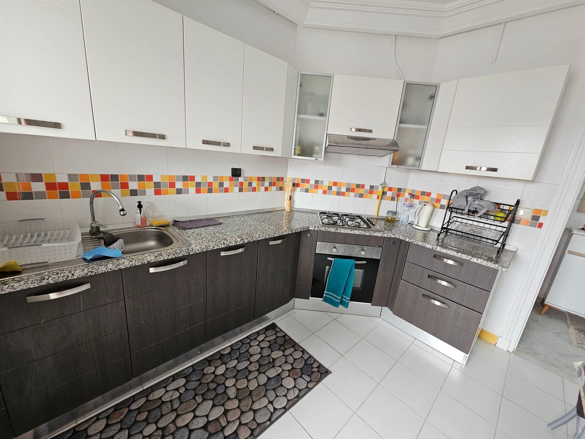 Ariana Ville Riadh Landlous Location Appart. 2 pices S1 non meuble 100d riadh el andalous