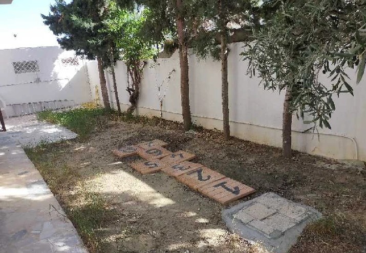 Mnihla Jardins d'el Menzah Location Appart. 4 pices Rdc de villa 1600d bureautique ou habitation