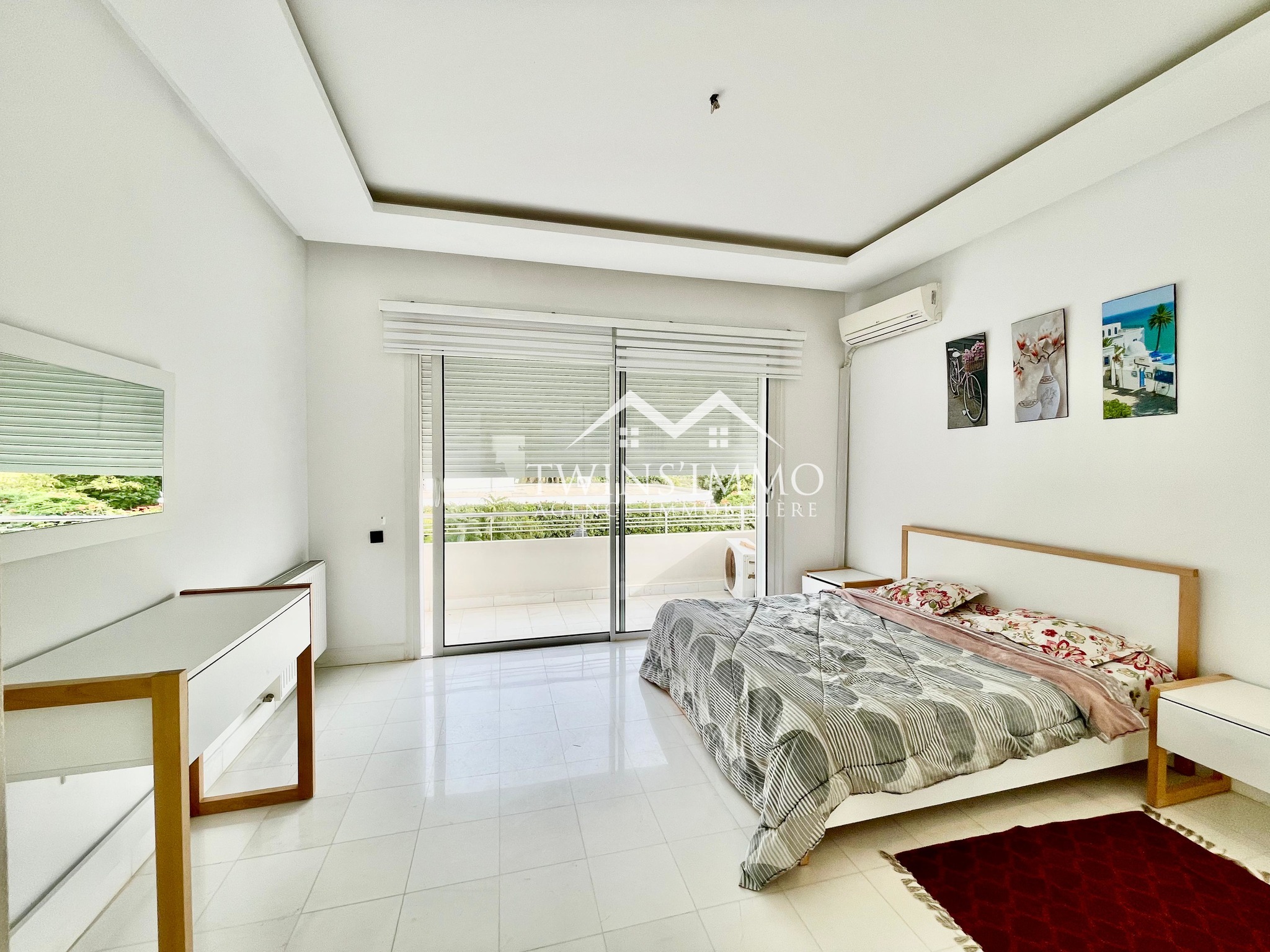 Carthage Cartage Byrsa Location Duplex Duplex avec piscine meubl  carthage