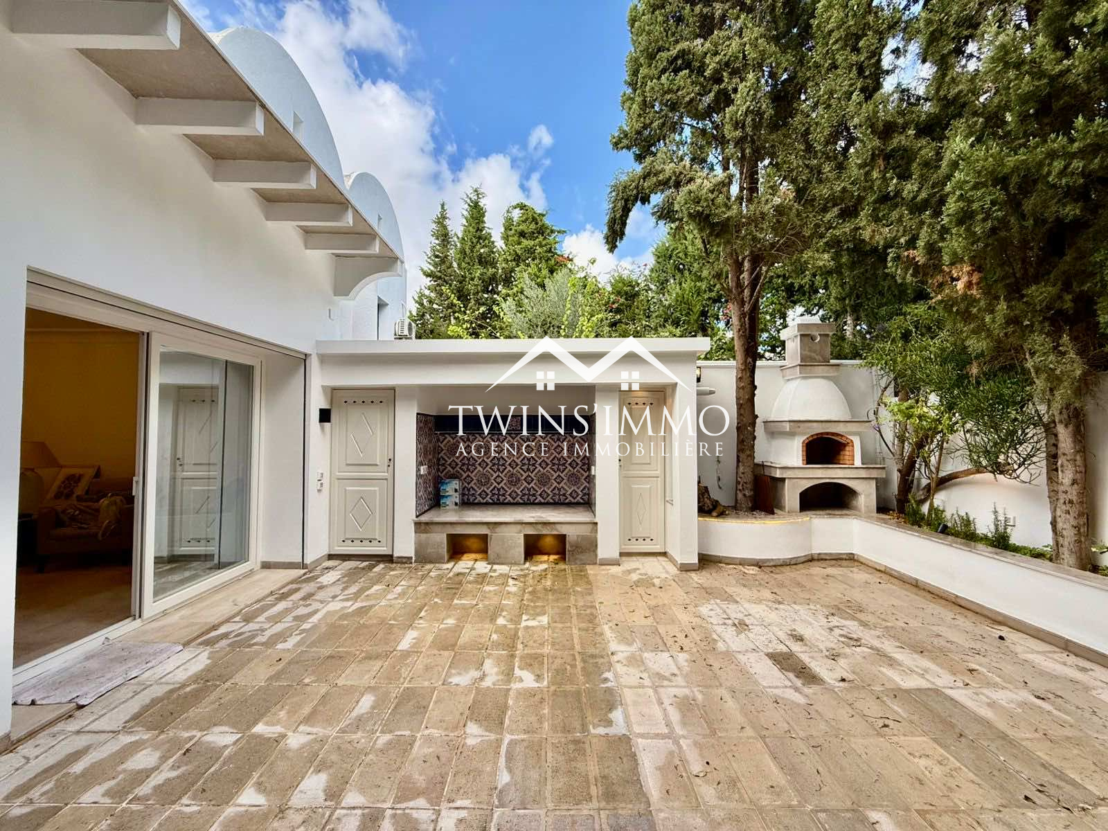 La Marsa Gammart Location Appart. 1 pice Appartement s1 meubl avec une terrasse  gammarth