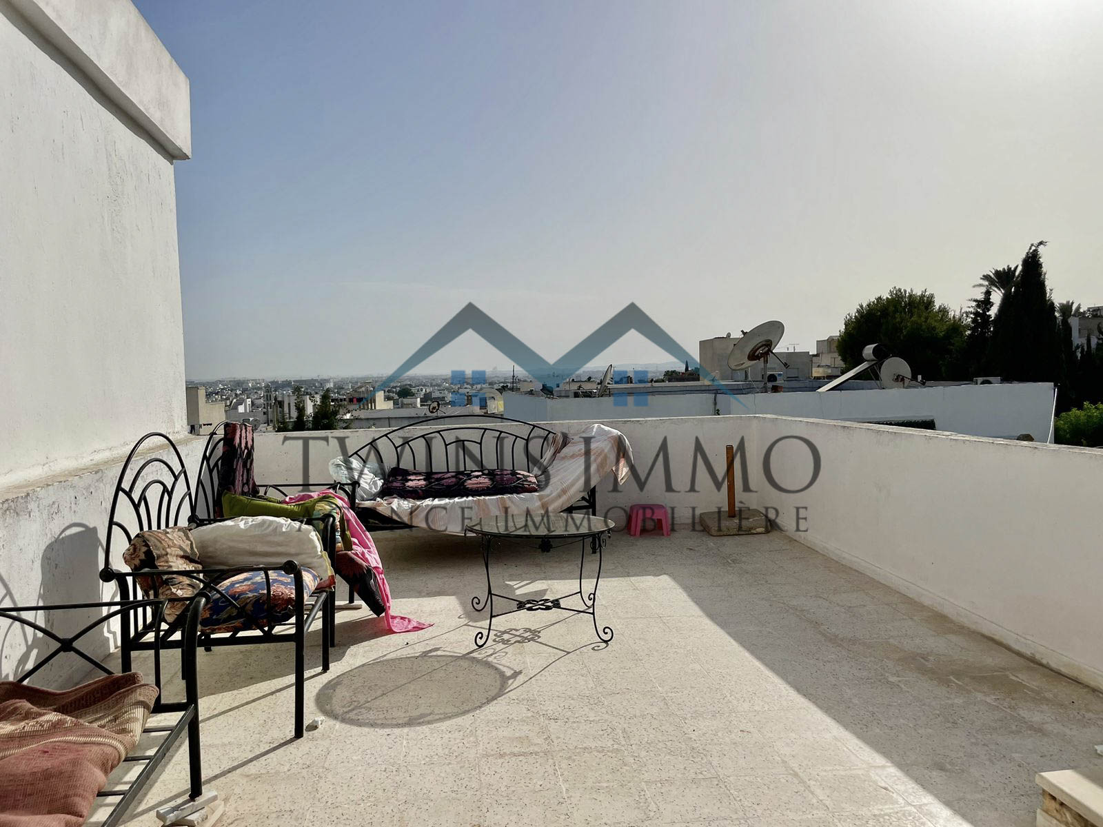 La Marsa Marsa Erriadh Location Appart. 1 pice Studio meubl  la marsa