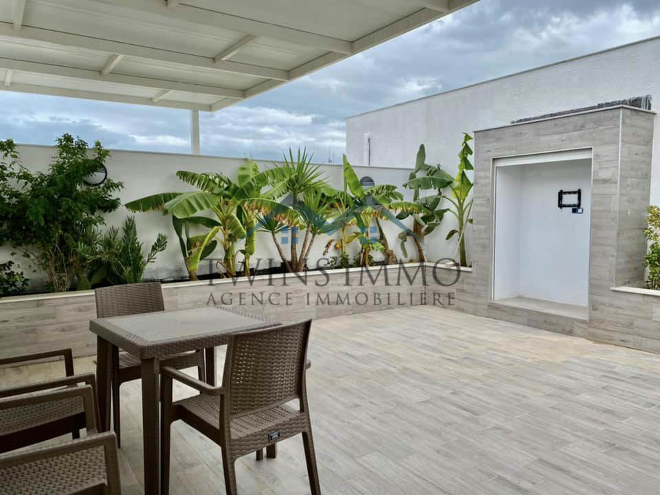 La Marsa Sidi Daoud Location Appart. 2 pices Appartement s2 meubl  sidi daoud la marsa