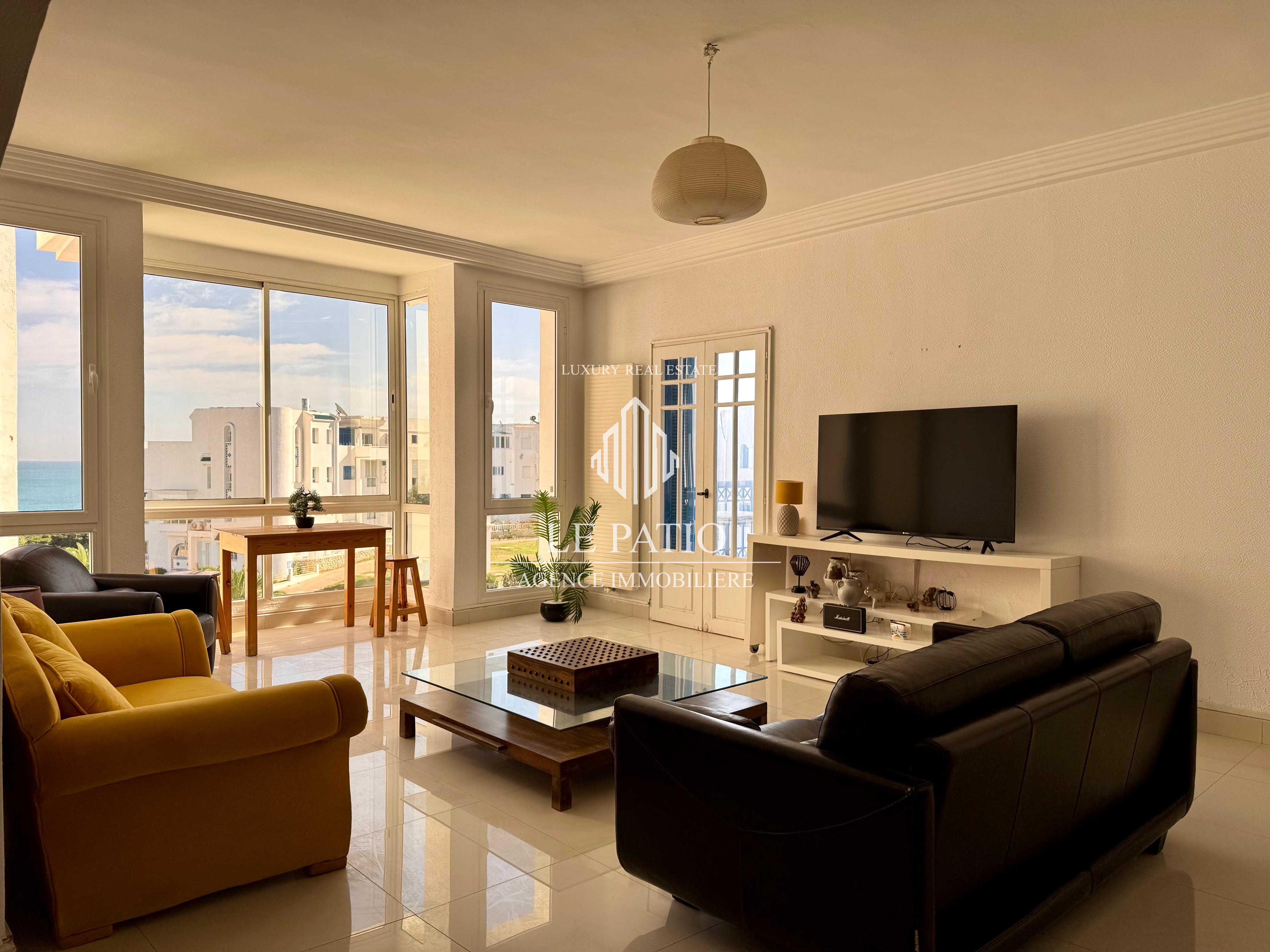 La Marsa Gammart Location Appart. 4 pices Appartement s3 meubl  gammarth