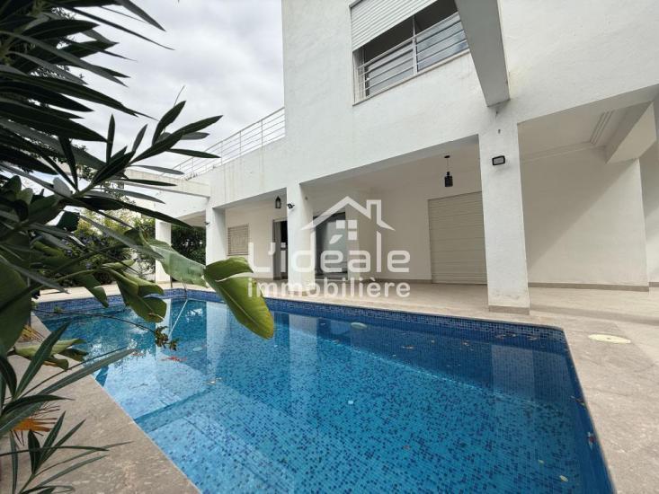 Hammamet Hammamet Location Appart. 4 pices Villa sans meuble avec piscine