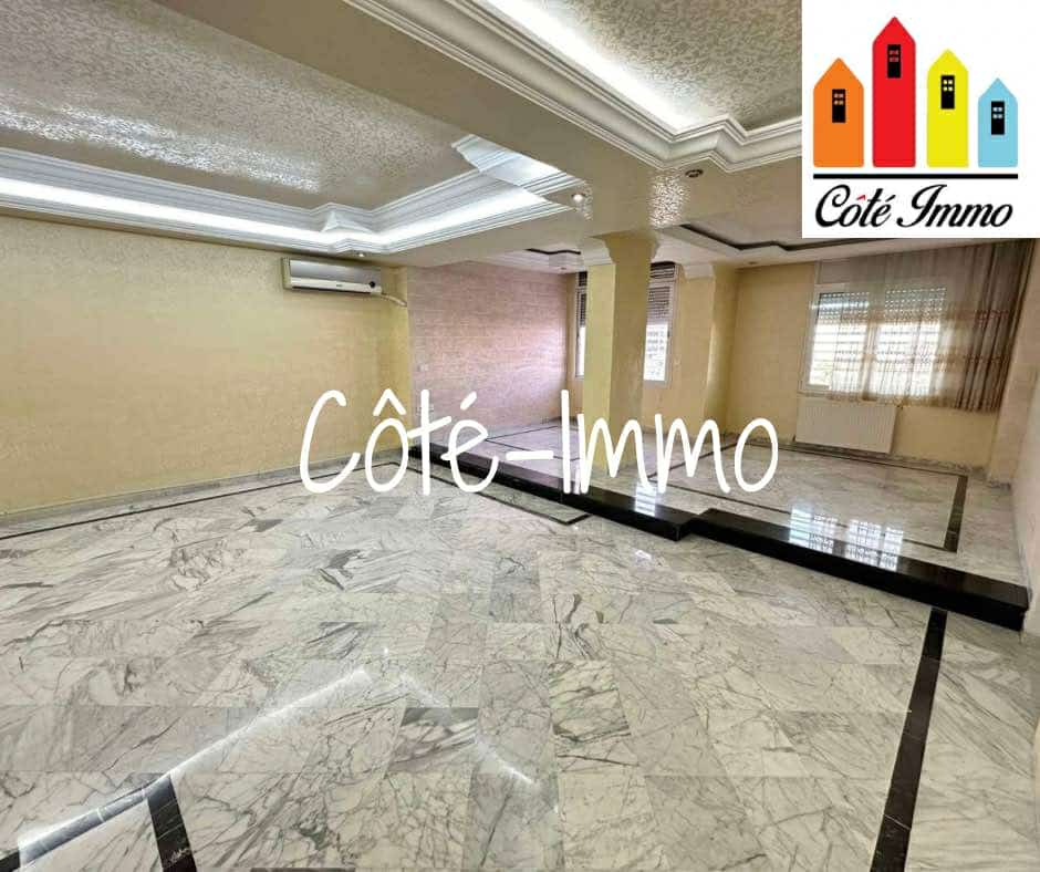 Bou Mhel El Bassatine Cite Plein Air Location Appart. 3 pices S3 au rdc  bel air