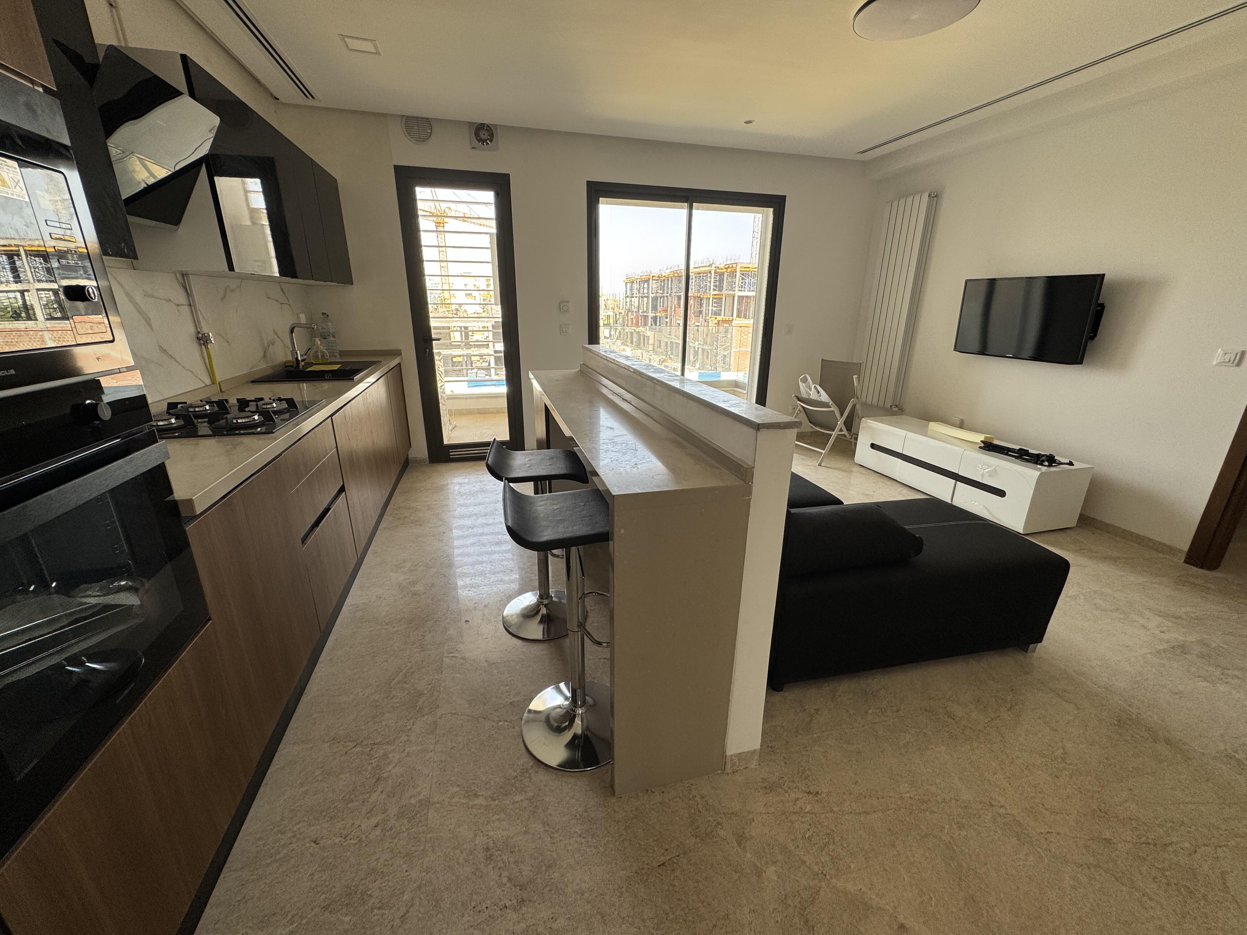 Ain Zaghouan Jardins de Carthage Location Appart. 2 pices Proprietaire loue un spatieux appart a jdc