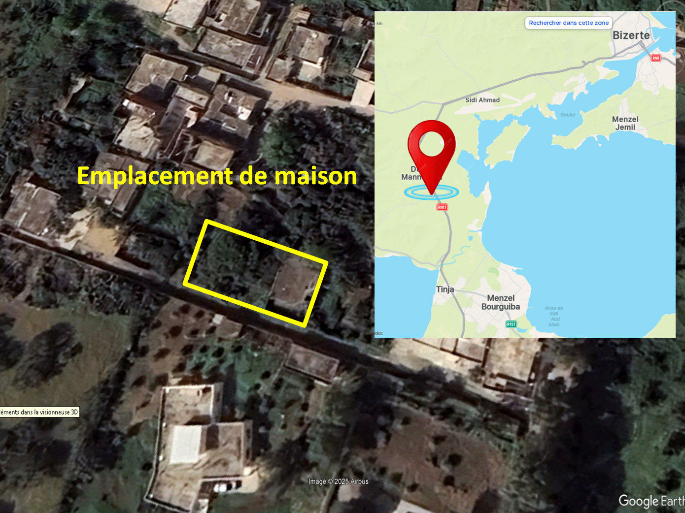Bizerte Sud Louata Vente Maisons Maison avec jardin