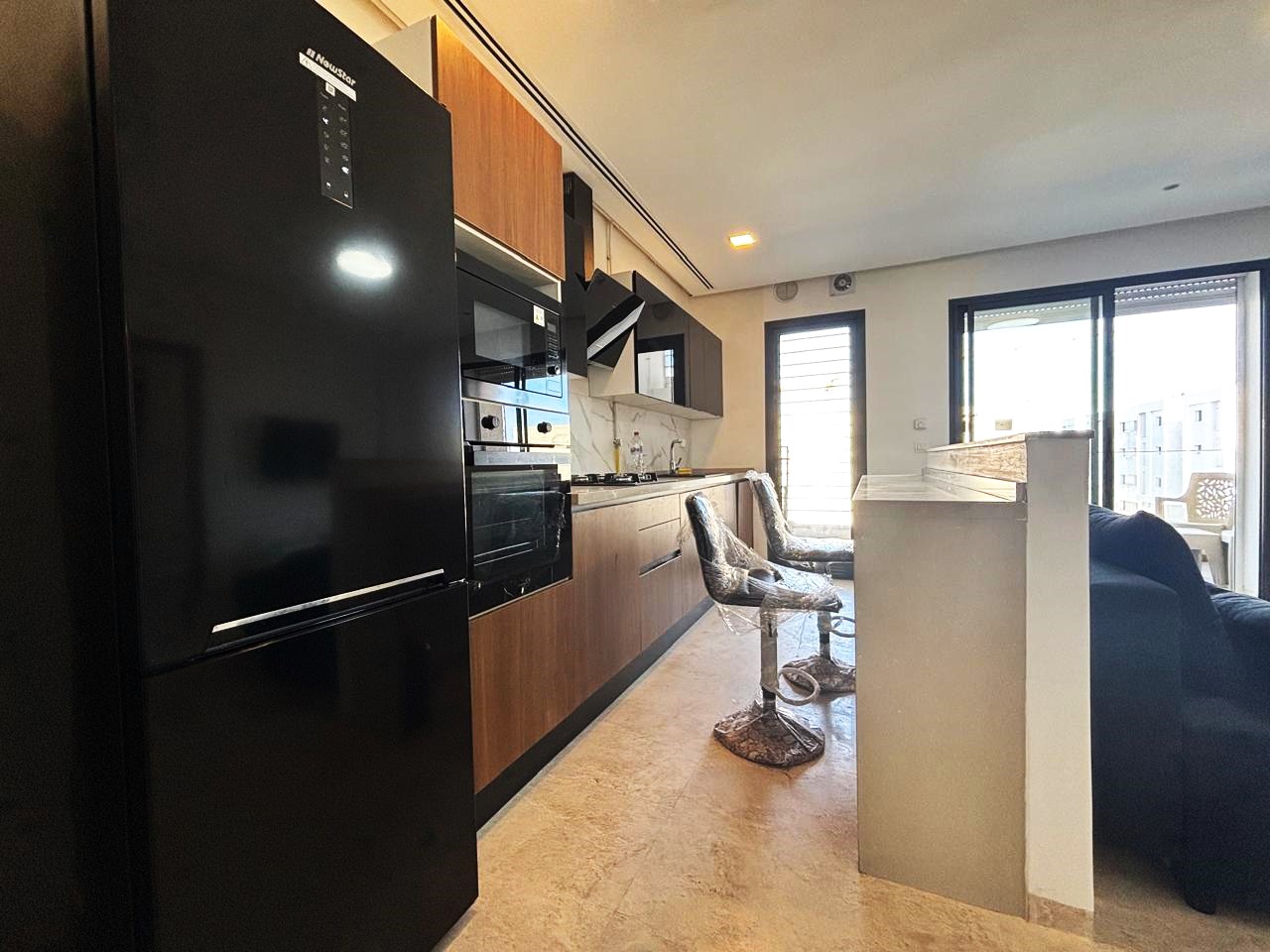 Ain Zaghouan Jardins de Carthage Location Appart. 2 pices Appt s1 meubl de 60m2 aux jardins de carthage