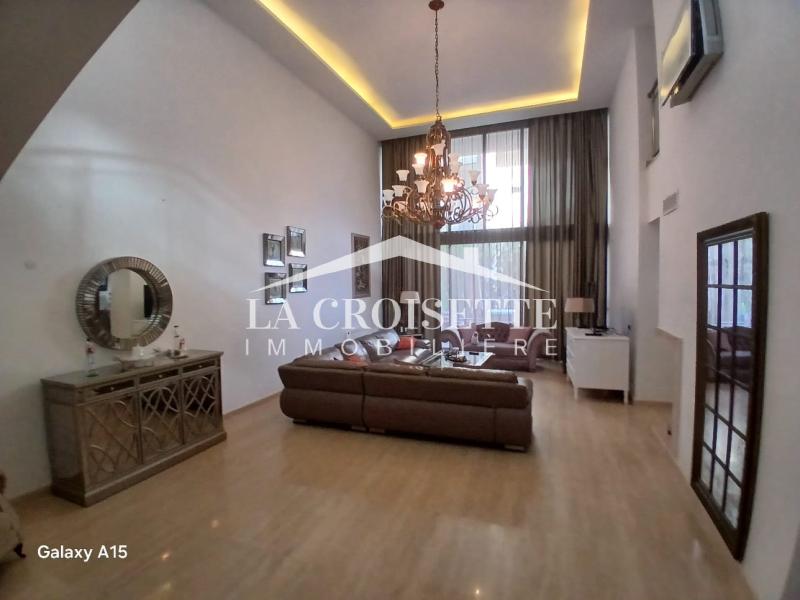 La Soukra La Soukra Location Appart. 5 pices+ Triplex s4 avec jardin  la soukra mtrl0091