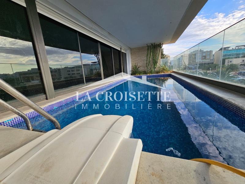 La Marsa&nbsp;Berge Du Lac&nbsp;Location&nbsp;Maisons&nbsp;Penthouse s3 avec piscine au lac2 zpl0004