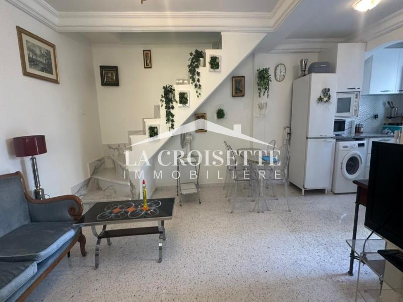 La Marsa Cite Des Juges 2 Location Appart. 2 pices Loft s1 meubl  la marsa mrcl0333