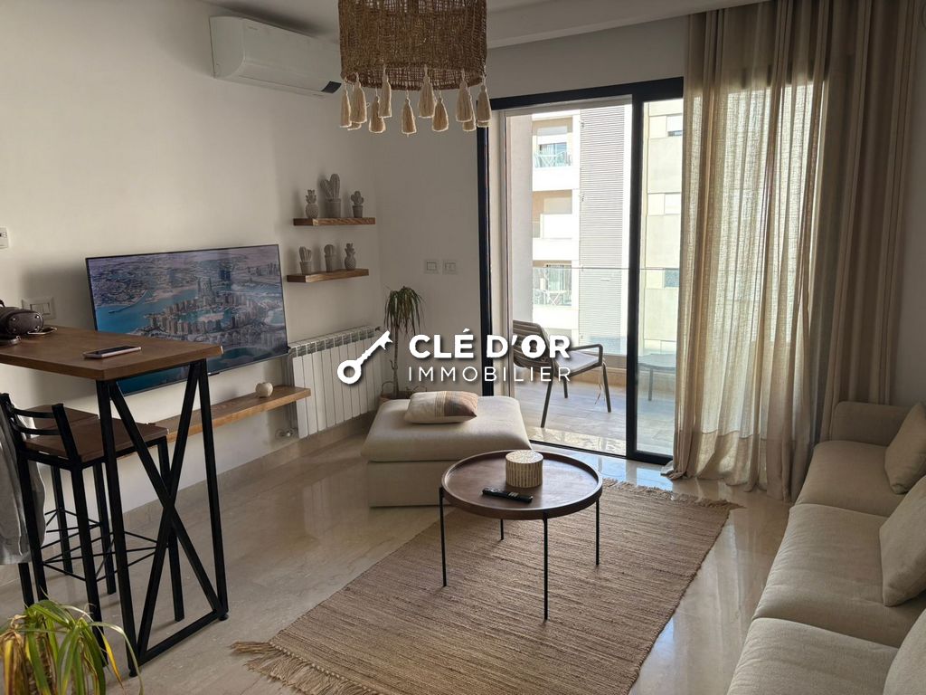 Ain Zaghouan Jardins de Carthage Location Appart. 2 pices Un joli appart s1 au jardin de carthage