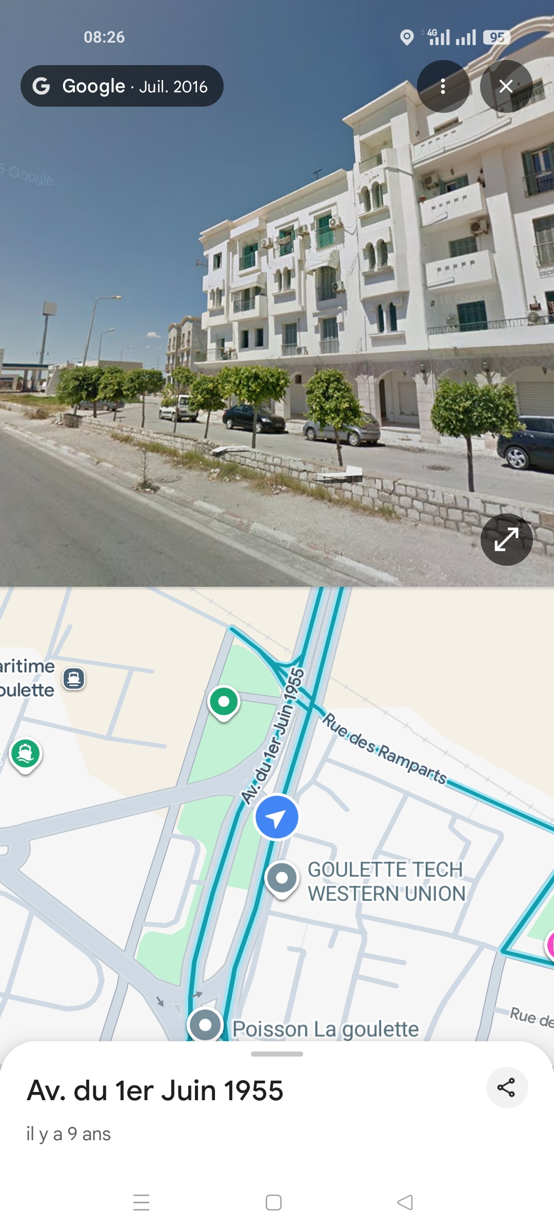 La Goulette La Goulette Port Vente Appart. 3 pices Appartement a la goulette