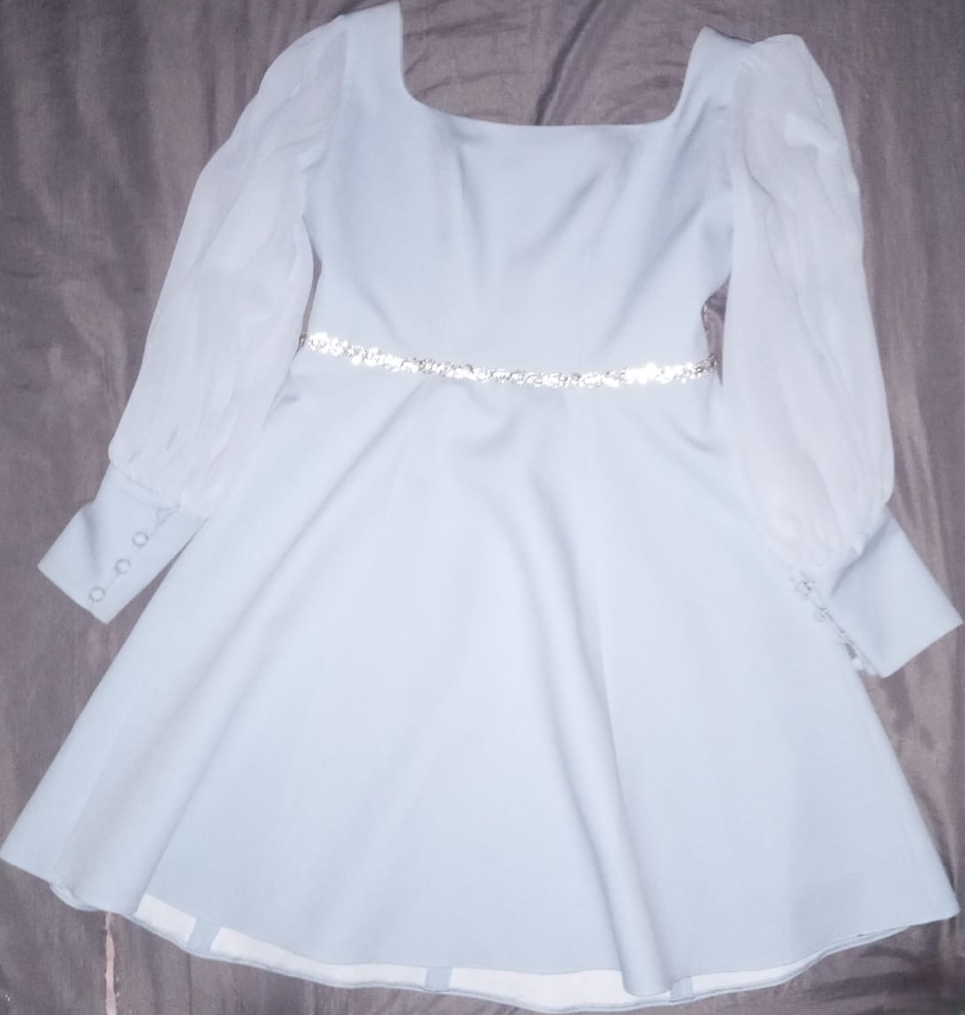 Ariana Ville El Menzah 8 Femmes Autre Robe fiancaille bleu ciel satine