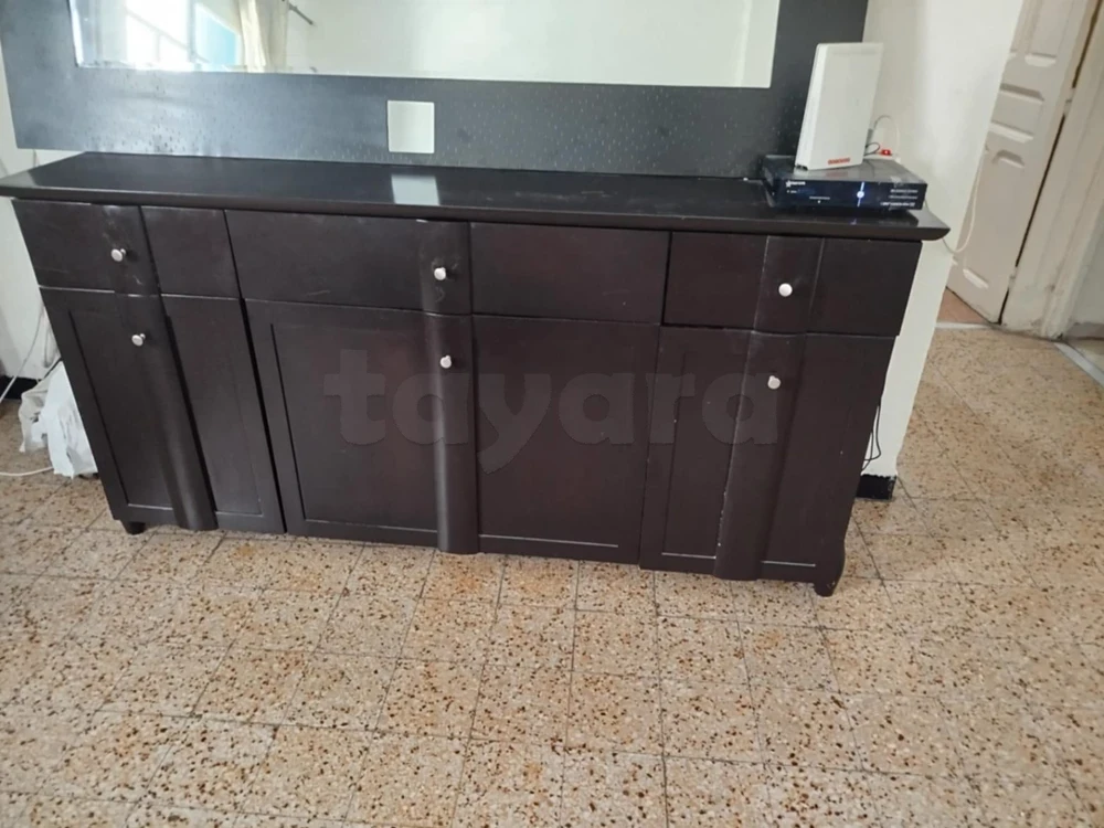 La Goulette La Goulette Salon - Salle  manger  Bibliothques Bahut buffet avec miroir