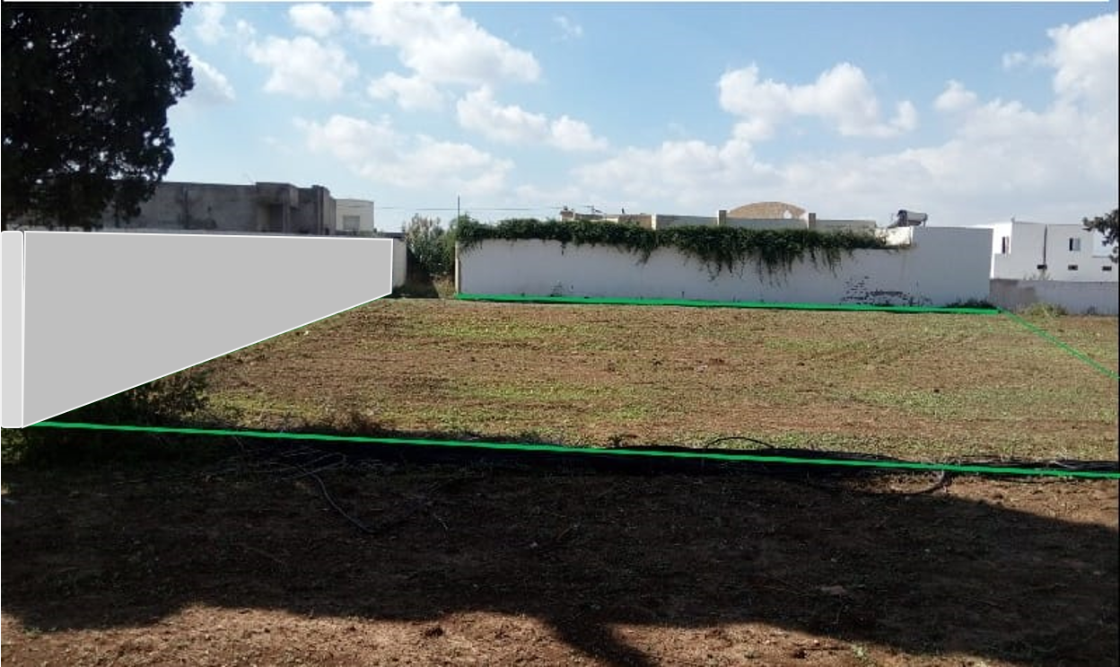 Raoued Borj Touil Terrain Terrain nu Affaire  saisir terrain nu