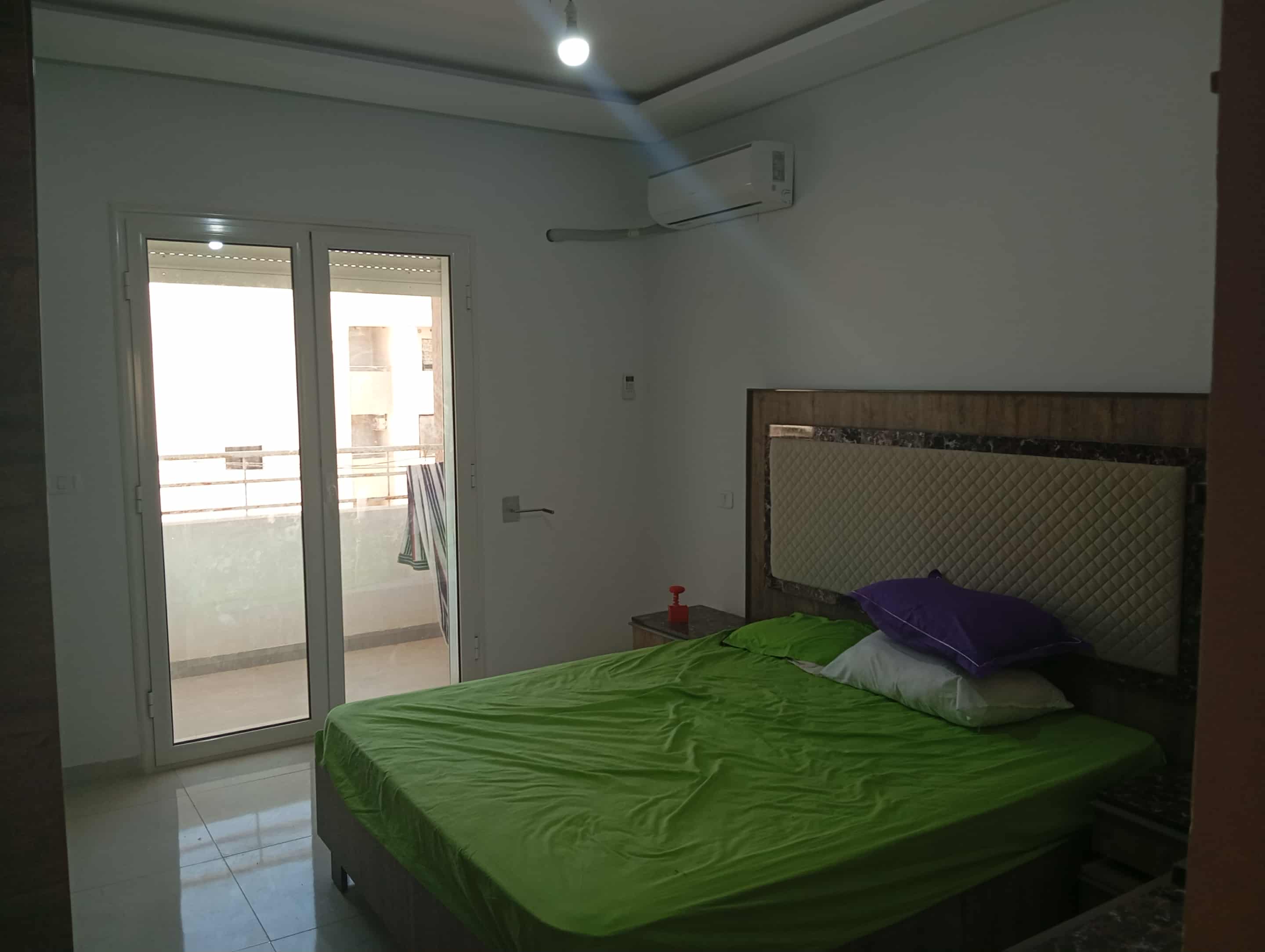 La Marsa El Aouina Location Appart. 3 pices Apprt splus 2 meubl   cit lwahat