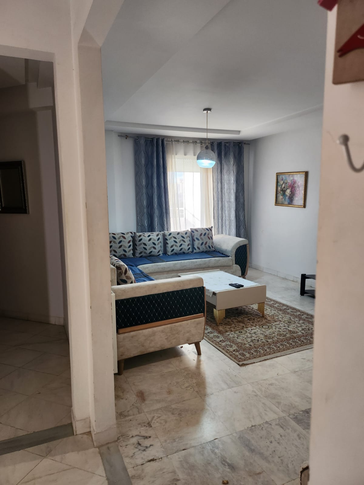 La Marsa El Aouina Location Appart. 3 pices Appartement splus 2 meubl  lwahat