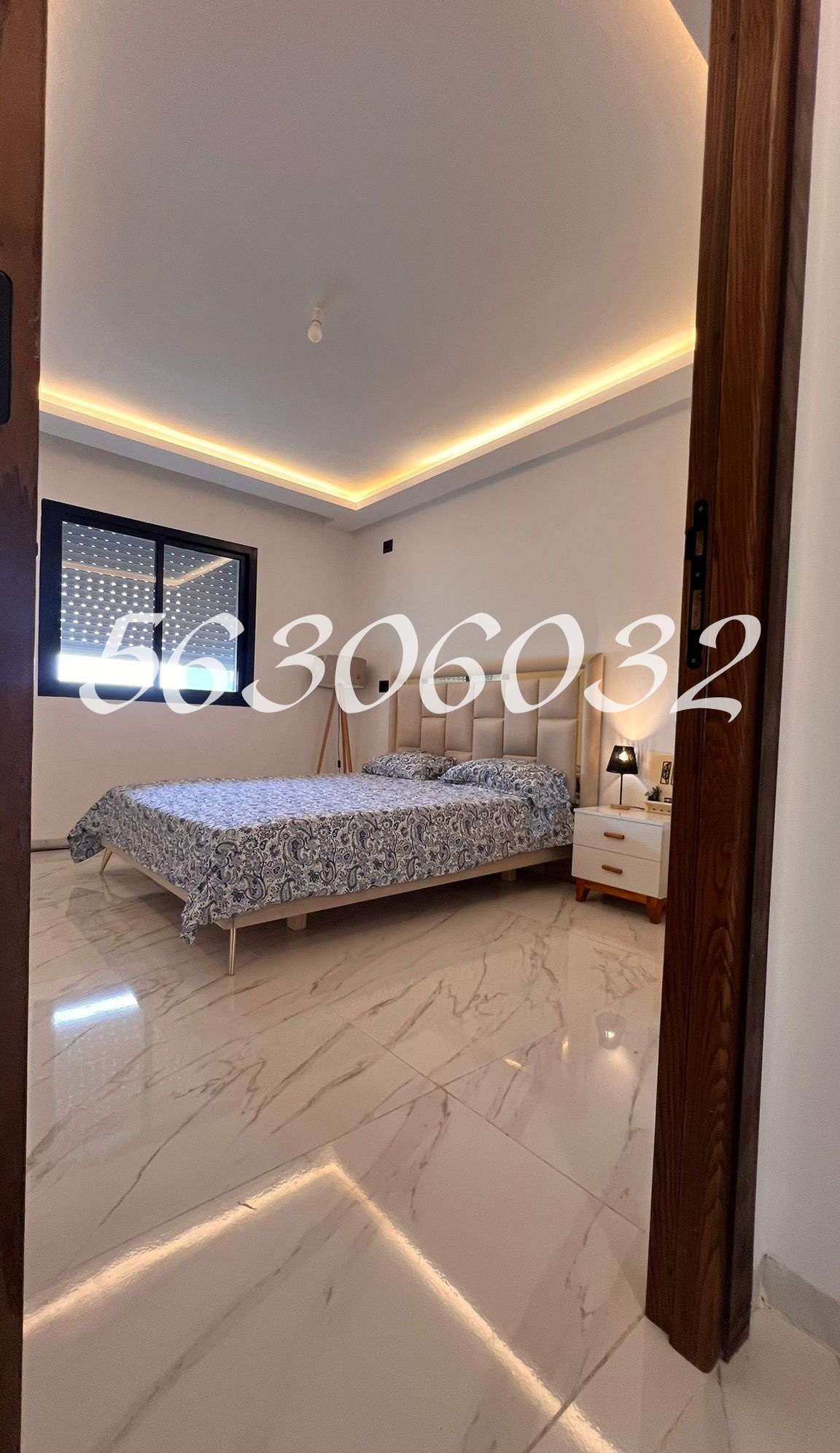 La Marsa El Aouina Location Appart. 2 pices Appartement  meubl  lwahat