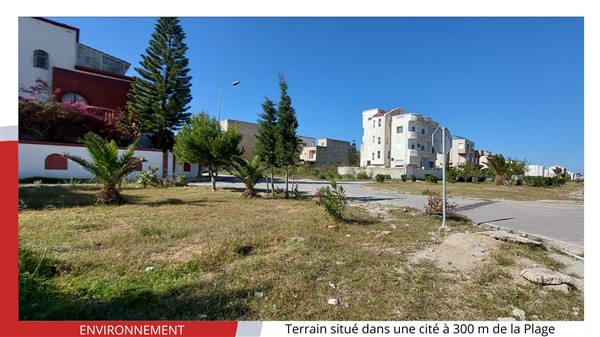 Hammam Chatt Borj Cedria Terrain Terrain nu Terrain de 409 m2  520 tnd le m2