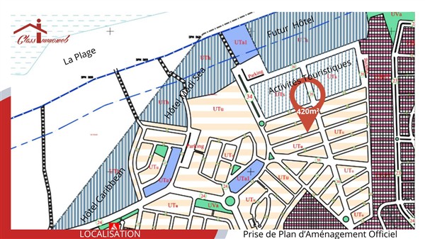 Soliman Soliman Terrain Terrain nu Terrain de 420m2  550 d le m2