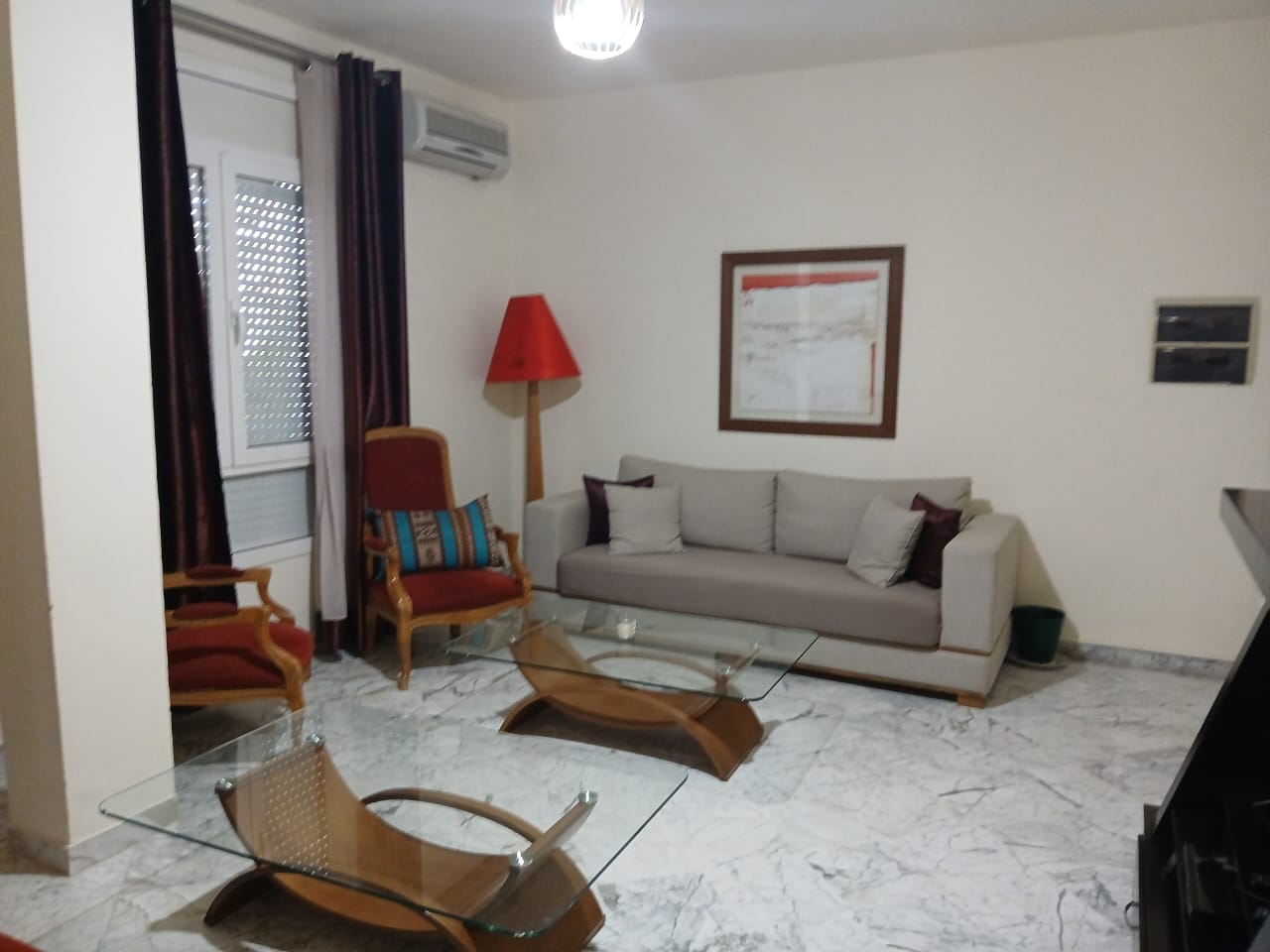 Ariana Ville Cite Ennasr 2 Location Appart. 2 pices S plus 1 meubl a ennasr 2 wb4349