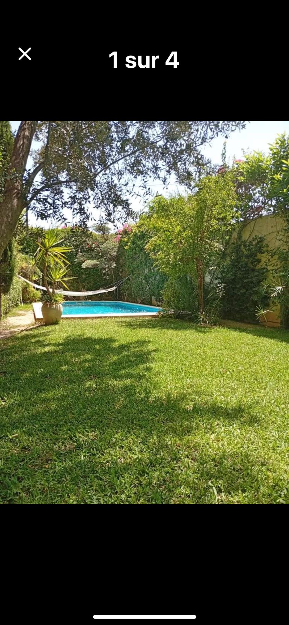 La Marsa Cite El Moez Vente Maisons Villa avec piscine la marsa