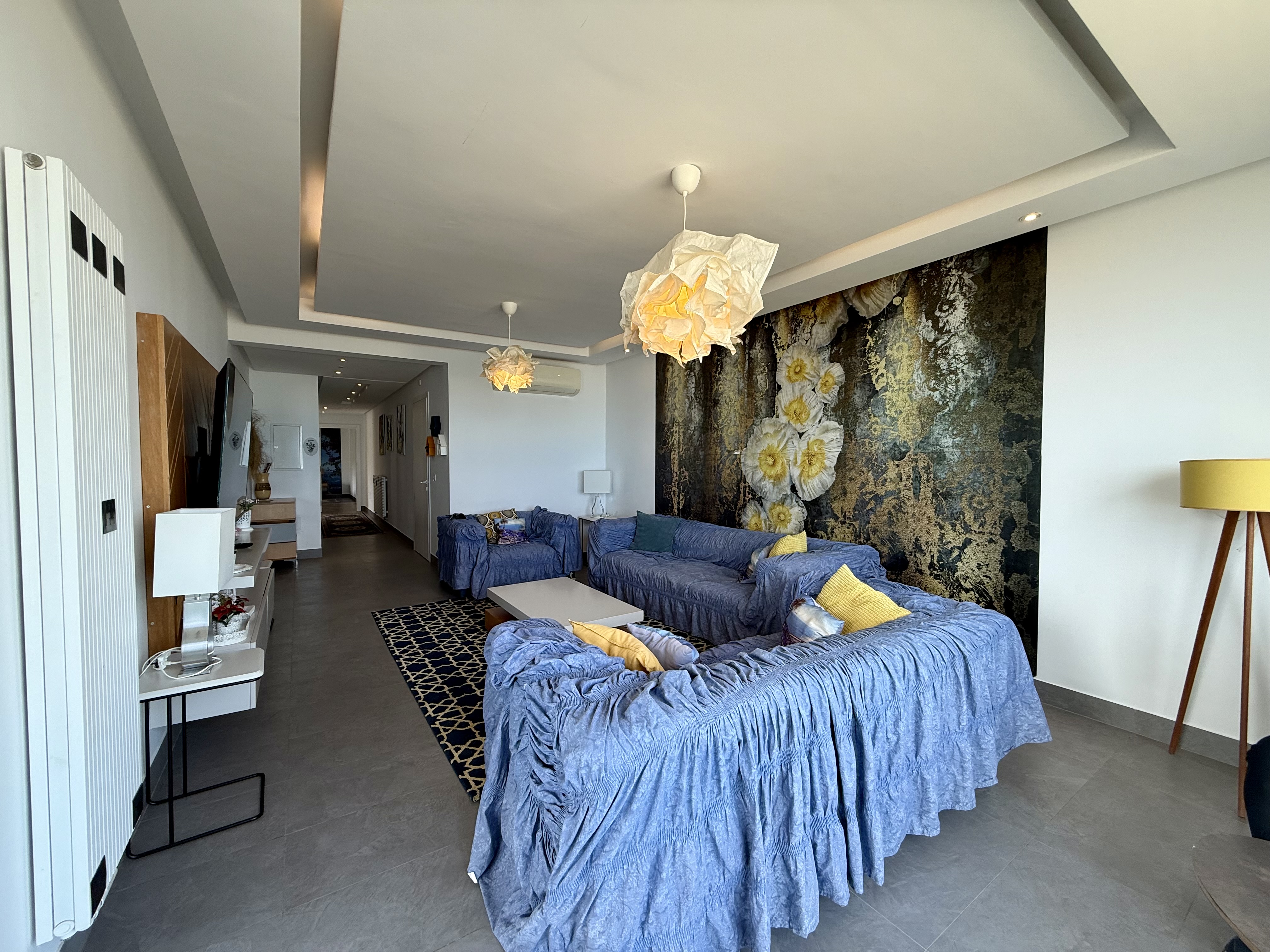 Raoued Raoued Location Appart. 4 pices Appartement meubl vue mer