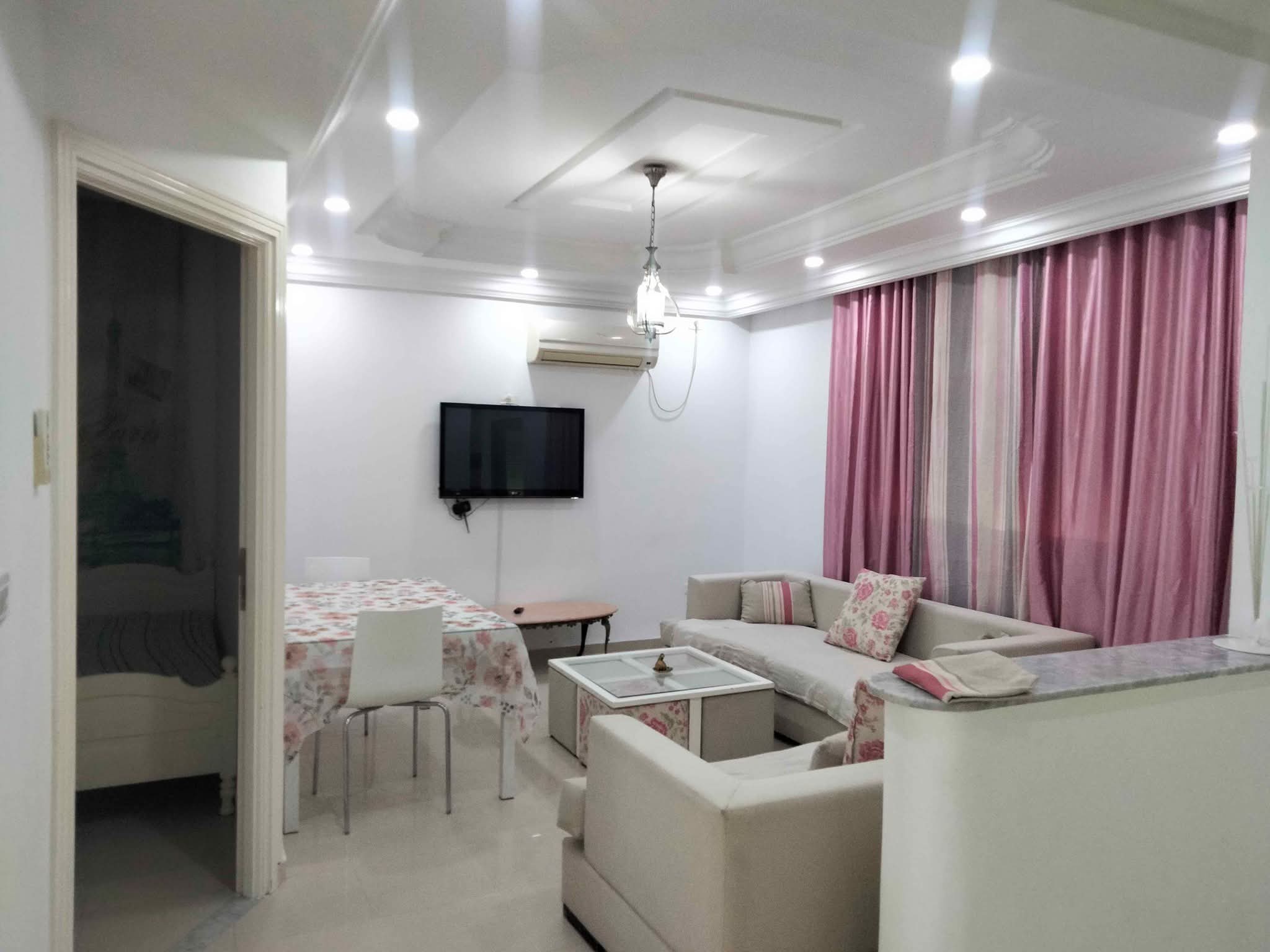 Carthage Cartage Byrsa Location Appart. 2 pices S1 meuble avec grande terrasse  carthage byrsa