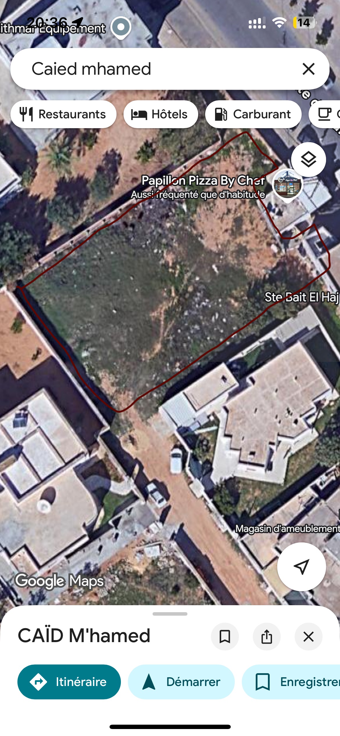 Sfax Ville Caid Mhamed Terrain Terrain nu Terrain  usage habitation