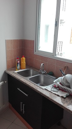 Ariana Ville El Menzah 7 Vente Appart. 2 pices S1 premier tage menzah 7bis