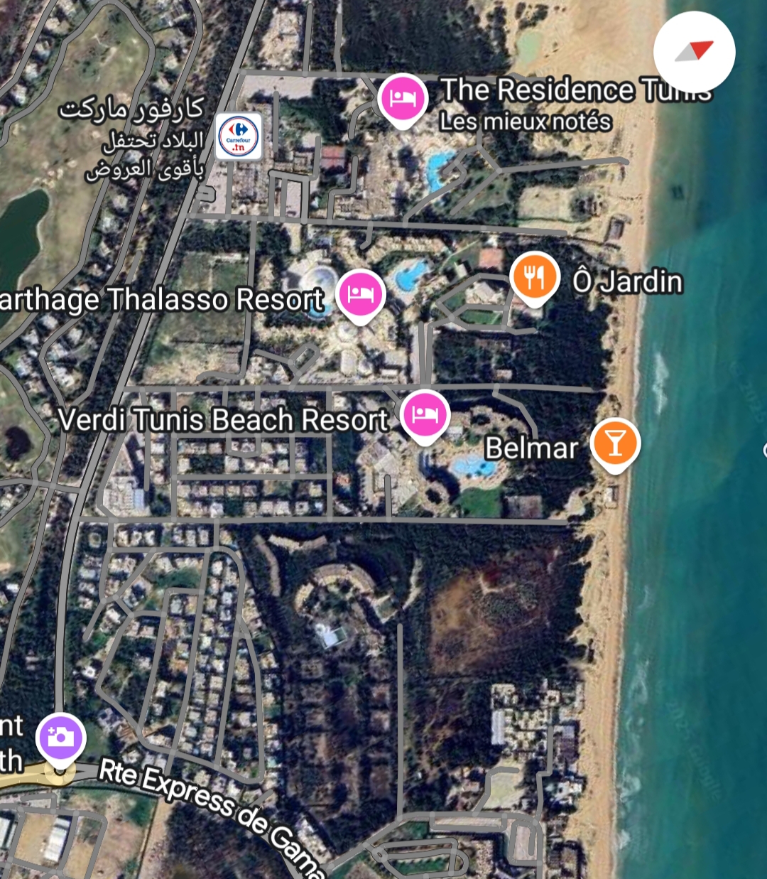 La Marsa Gammart Terrain Terrain nu Un terrain bien plac