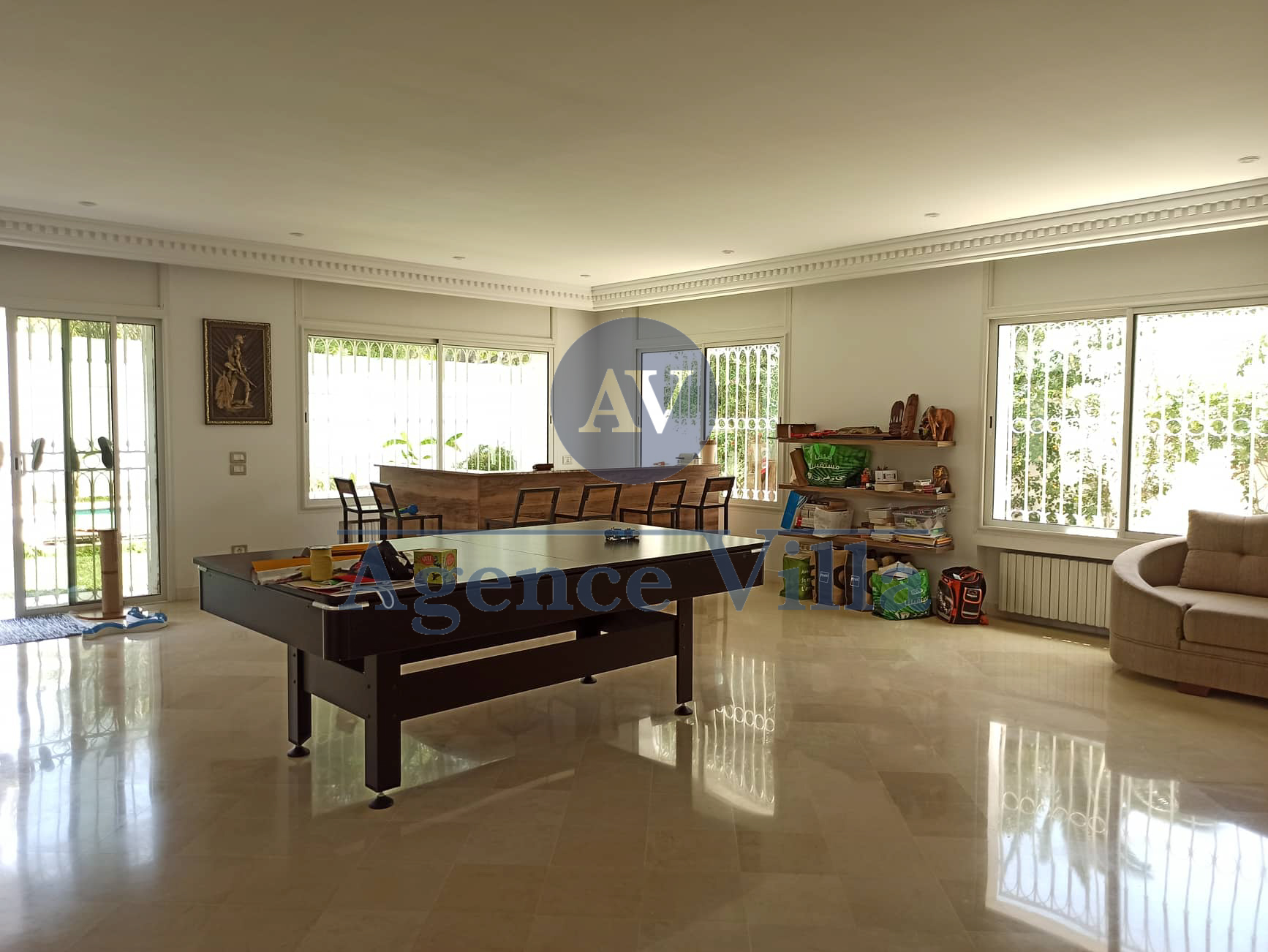 La Marsa Gammart Location Maisons Une villa avec piscine  gammarth