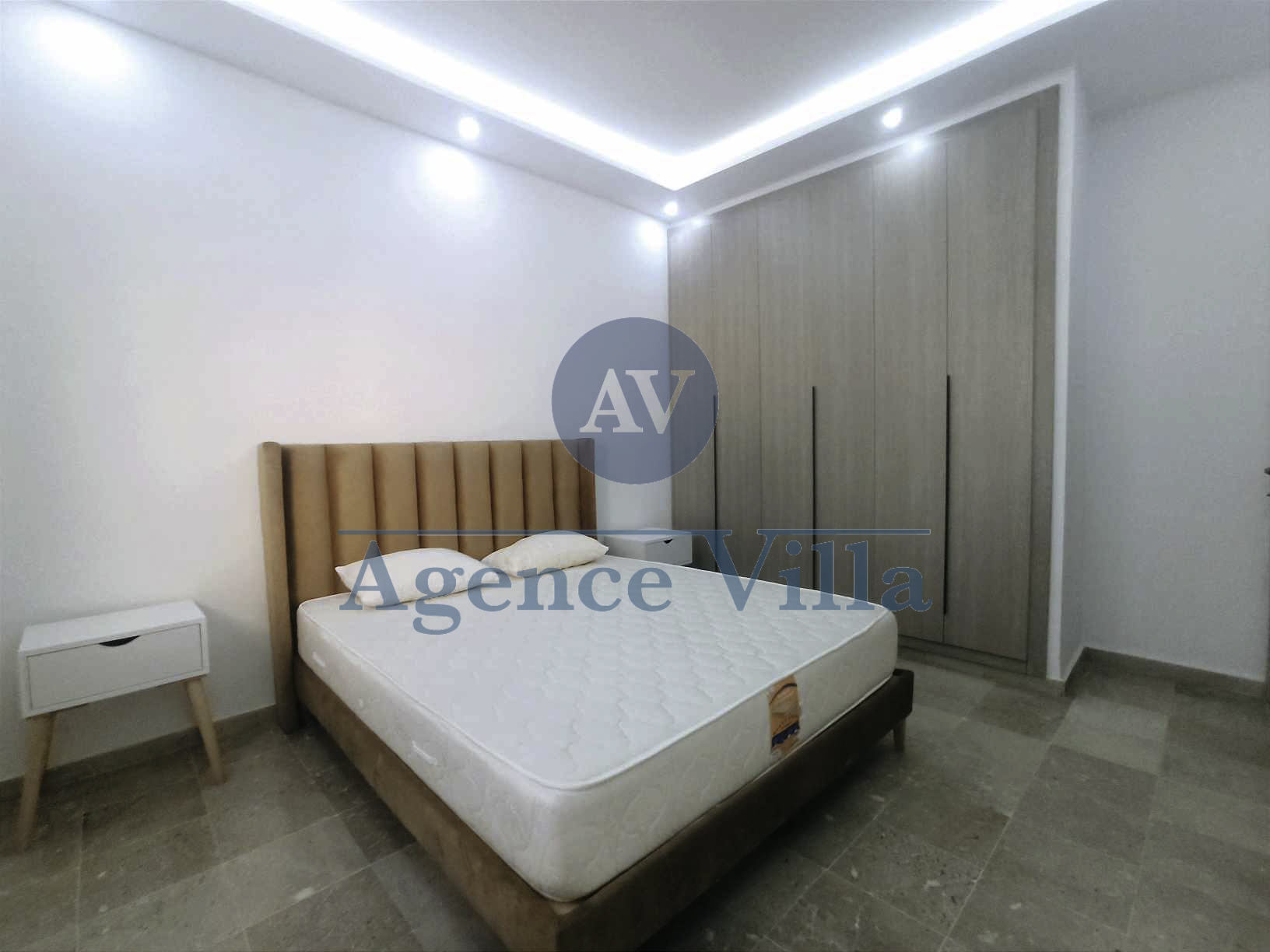 La Marsa&nbsp;Cite Erriadh&nbsp;Location&nbsp;Appart. 2 pi�ces&nbsp;Un appartement s1 semi meubl�