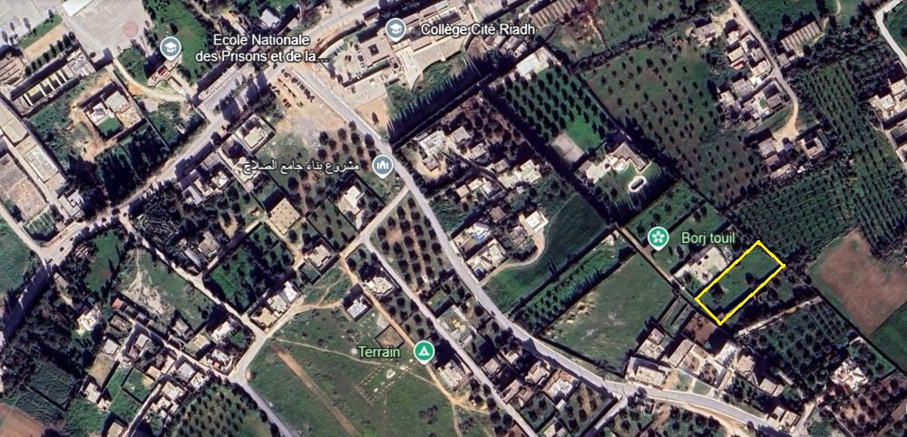 Raoued Borj Touil Terrain Terrain nu Trs belle opportunit