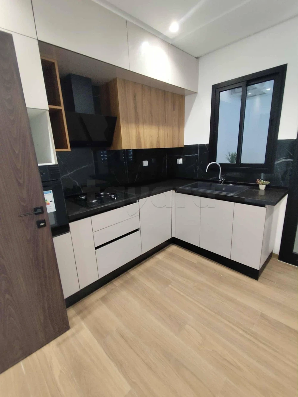 La Soukra La Soukra Location Appart. 2 pices S2 nouvelle soukra jamais habit