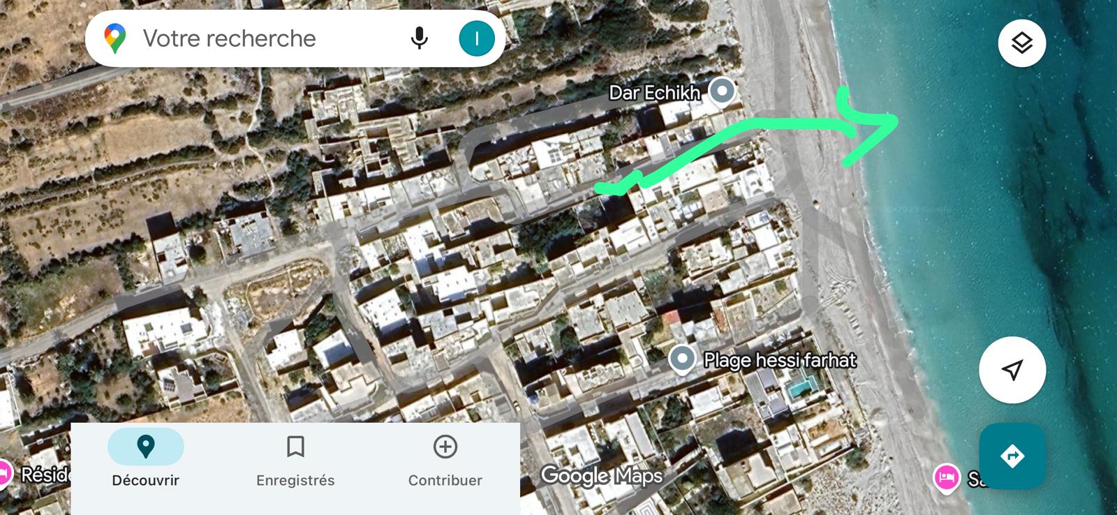 Ksour Essaf Salakta Terrain Terrain nu Terrain pieds dans l'eau