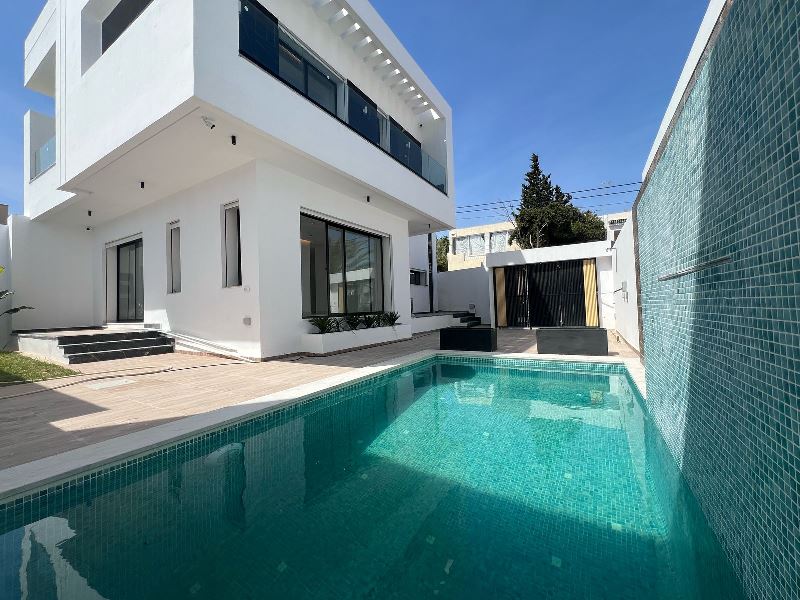 Hammamet Hammamet Vente Maisons V536 villa suisse 2 nord hammamet a