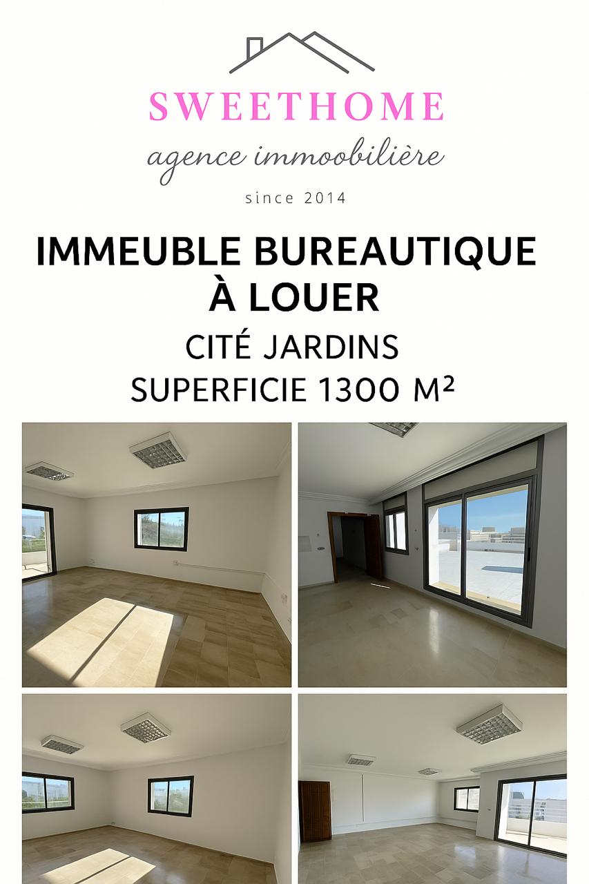 Cite El Khadra Cite Jardins Bureaux & Commerces Bureau Immeuble bureautique au cit jardins