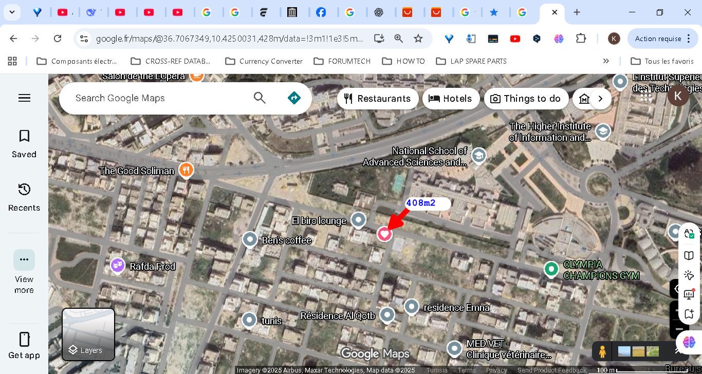 Soliman Soliman Terrain Terrain nu Terrain prs ple technologique  bordj cdria