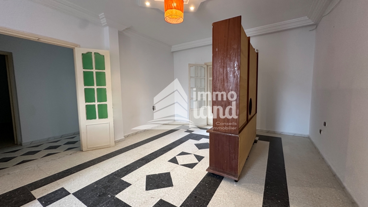 La Marsa Cite Bhar Lazreg Location Appart. 3 pices Rdc s2  bhar lazrek