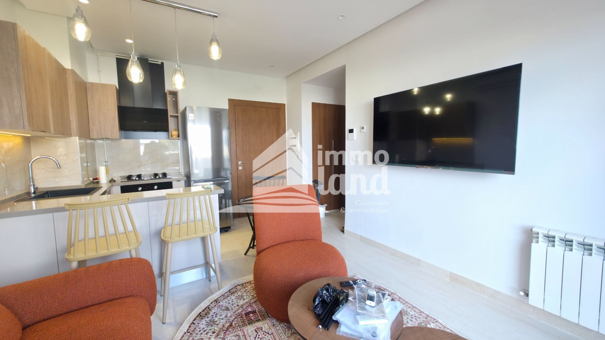 La Soukra Chotrana 3 Location Appart. 1 pice Appartement s1 meubl avec terrasse  la soukra