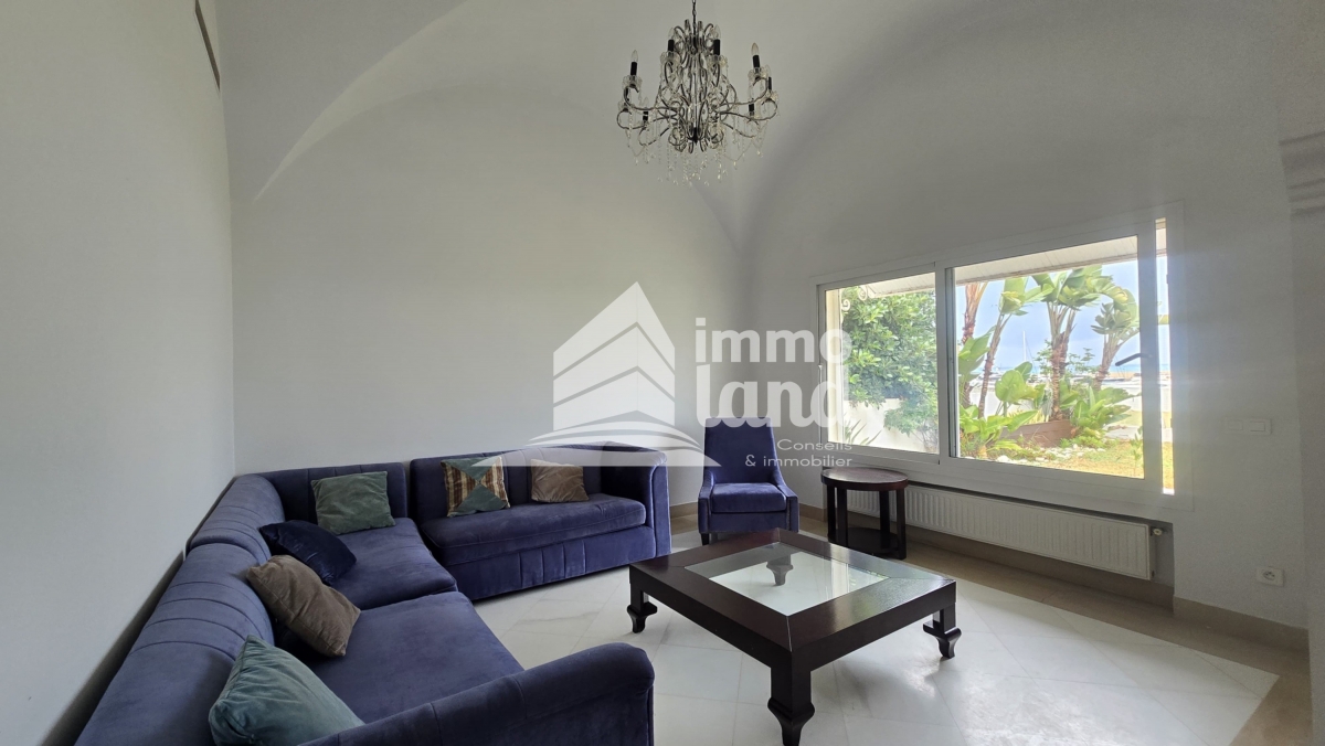 La Marsa Gammart Location Maisons Villa plain pied s3  marina gammarth