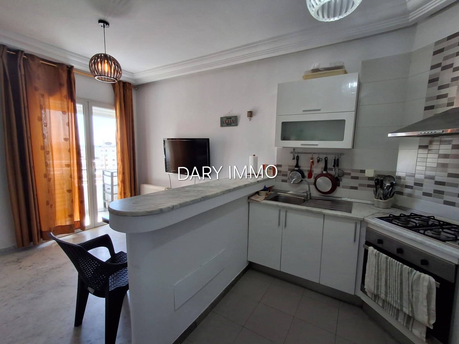 Ariana Ville Cite Ennasr 2 Location Appart. 2 pices Appartement s1 meubl   ennasr