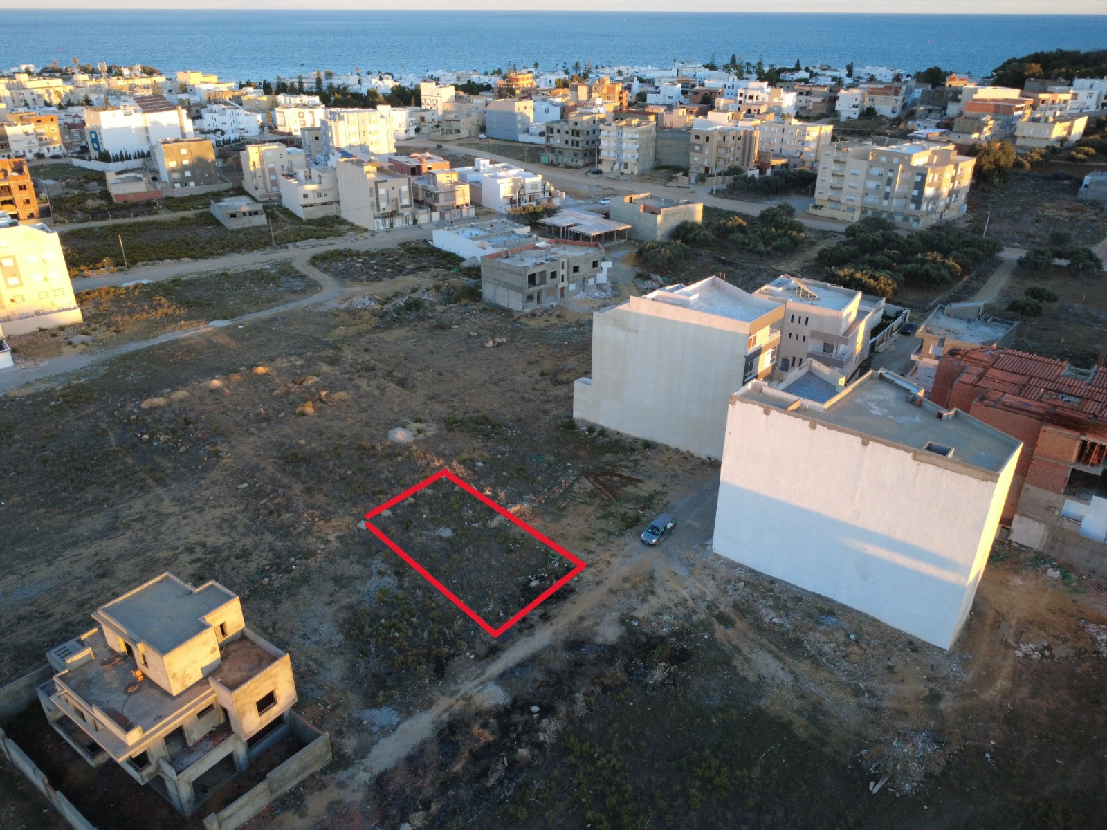 Kelibia Kelibia Terrain Terrain nu Vt1018terrain habitation  jinen  mansoura kelibia