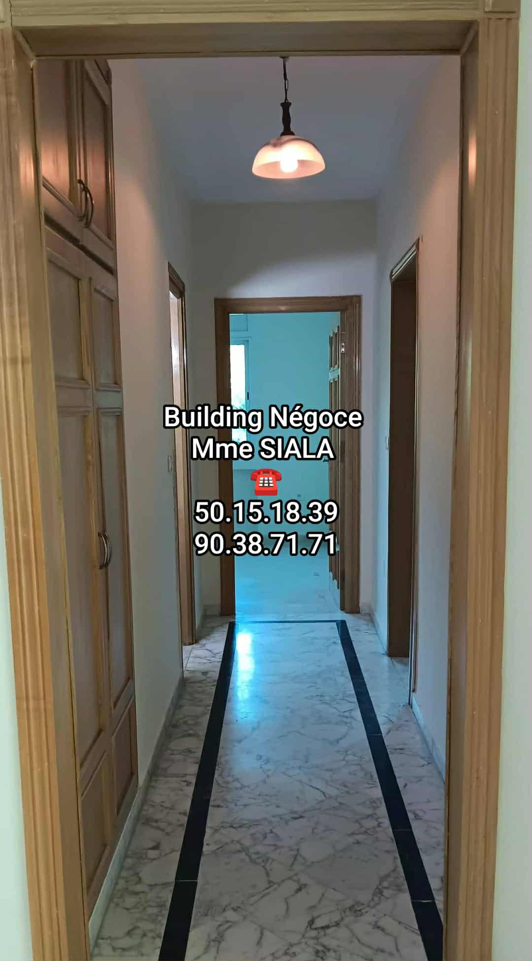 Ariana Ville Cite Ennasr 2 Location Appart. 3 pices Spacieux appt s2 bien situ  ennasr 2