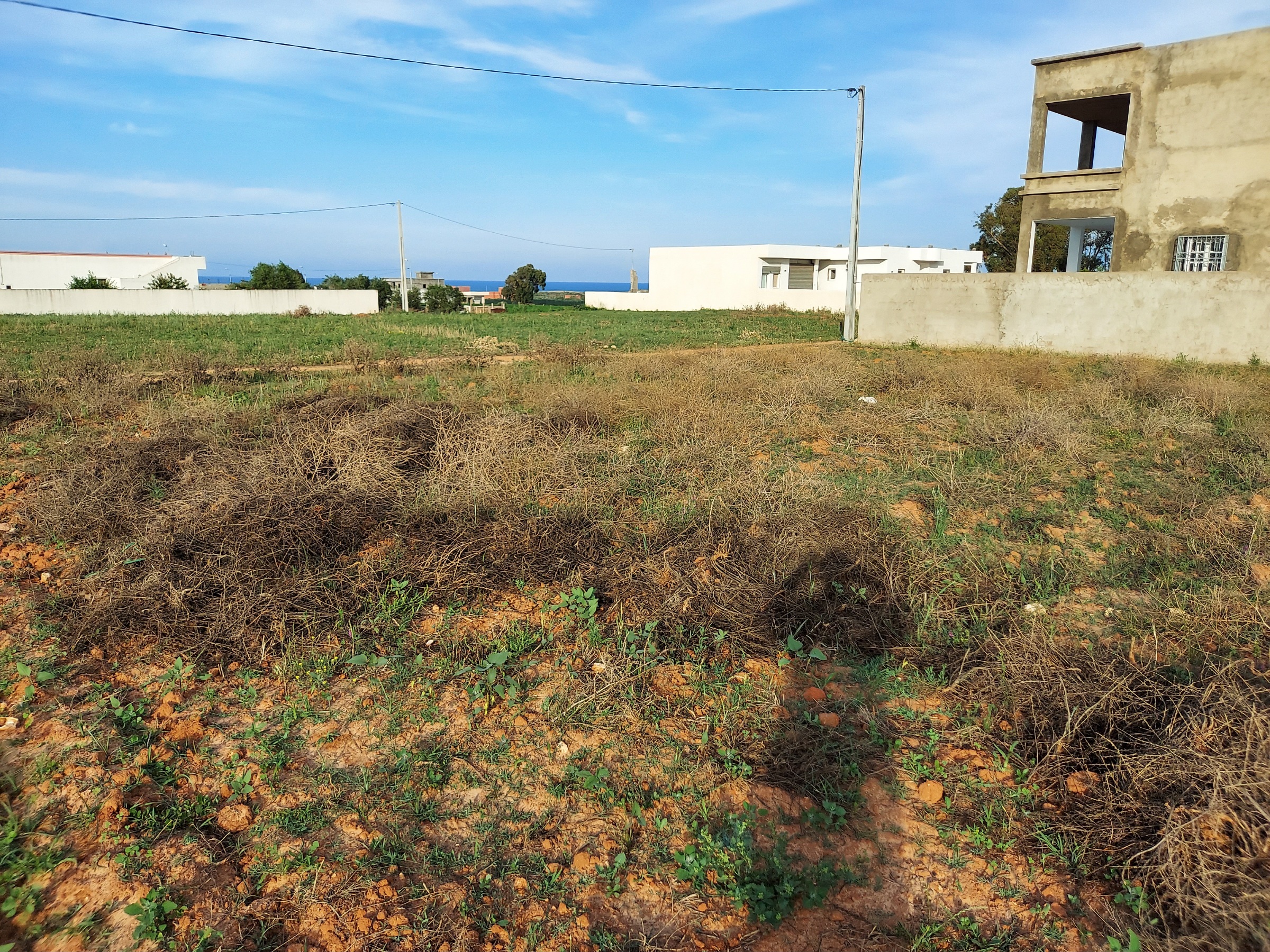 Kelibia Dar Allouche Terrain Terrain nu Terrain pas loin de la plage dar allouch