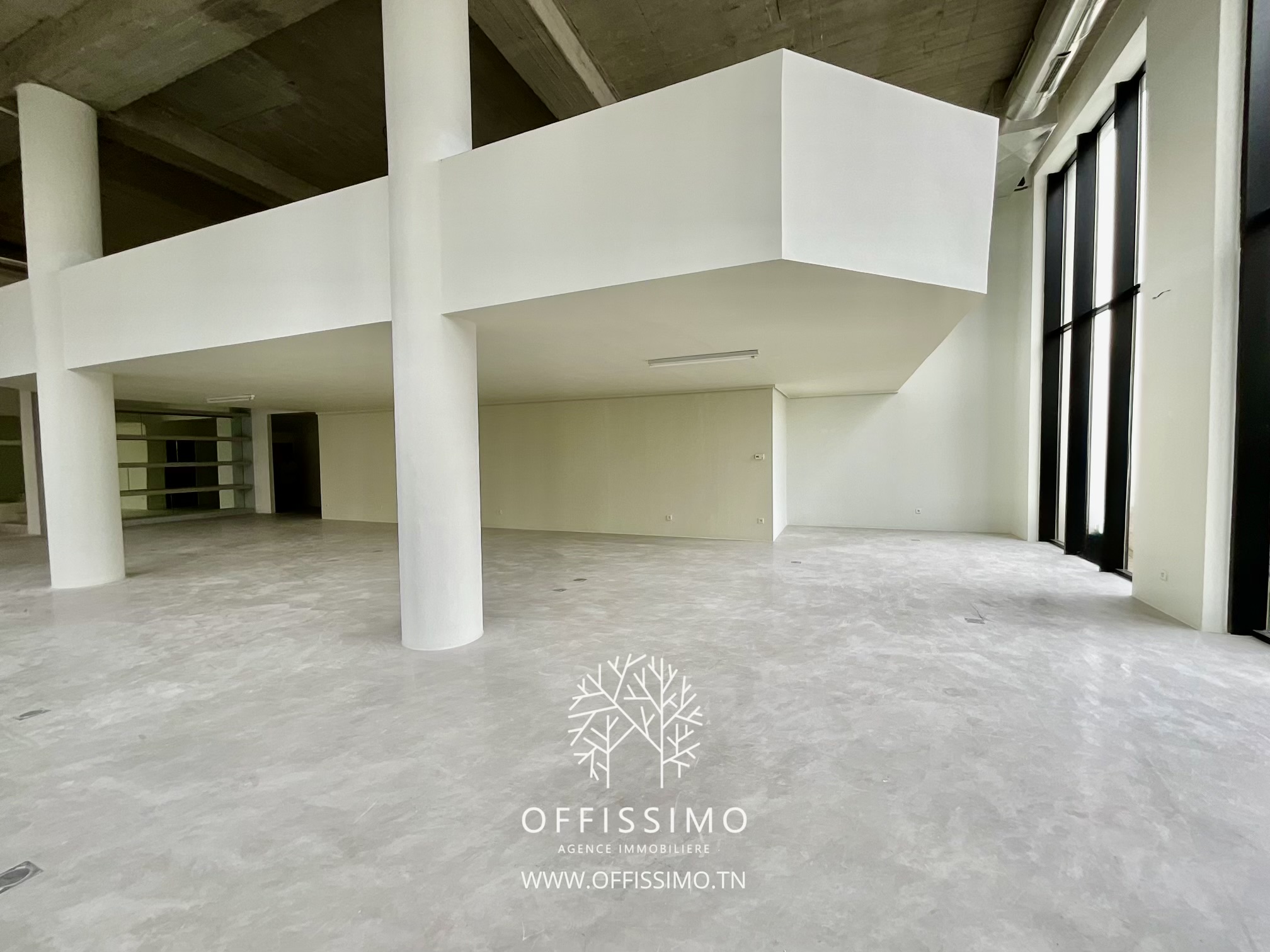 La Marsa Berge Du Lac Location Surfaces Local commercial ideal gallerie showroom ou bureau