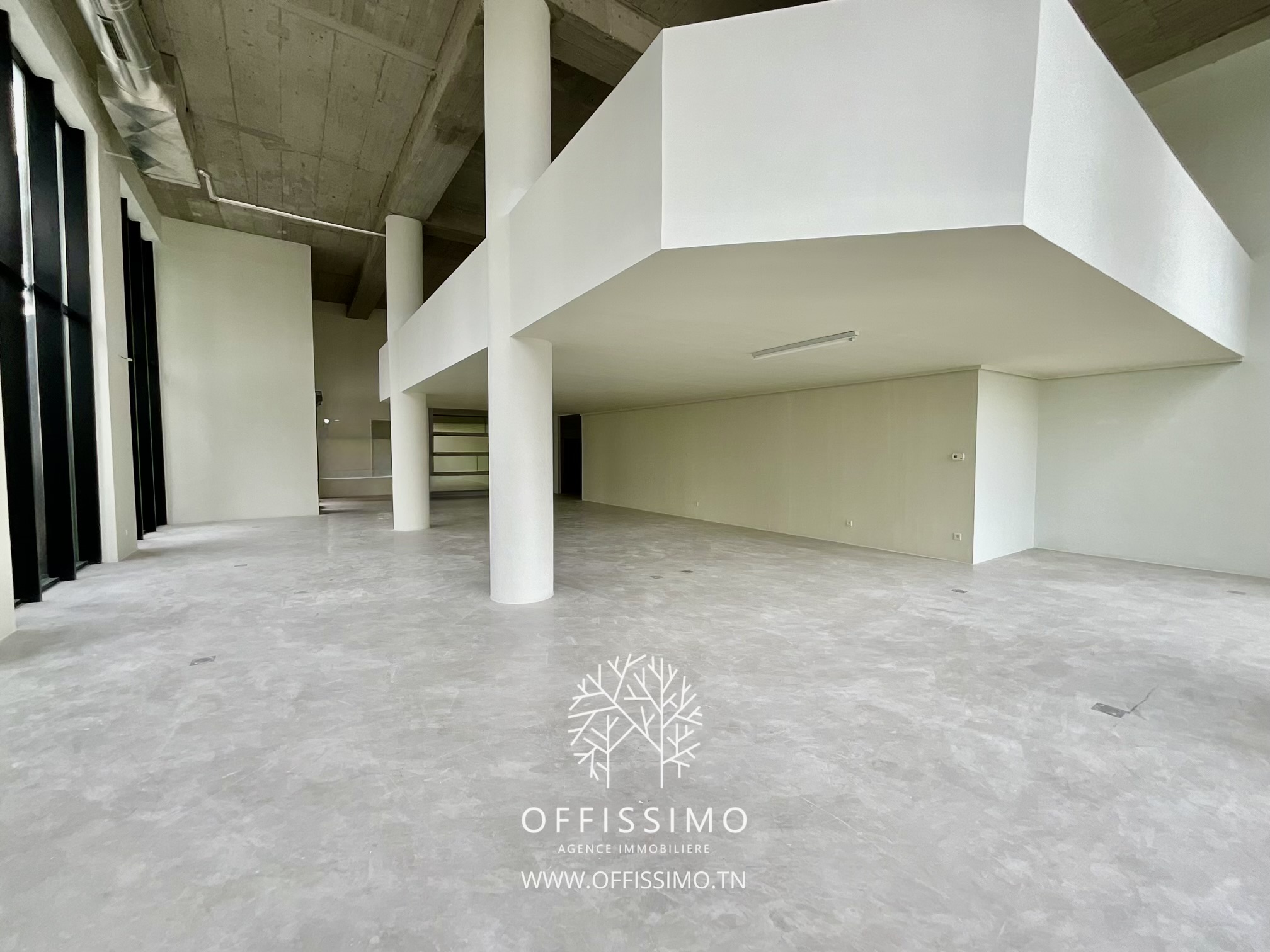 La Marsa Berge Du Lac Location Surfaces Local commercial ideal gallerie showroom ou bureau