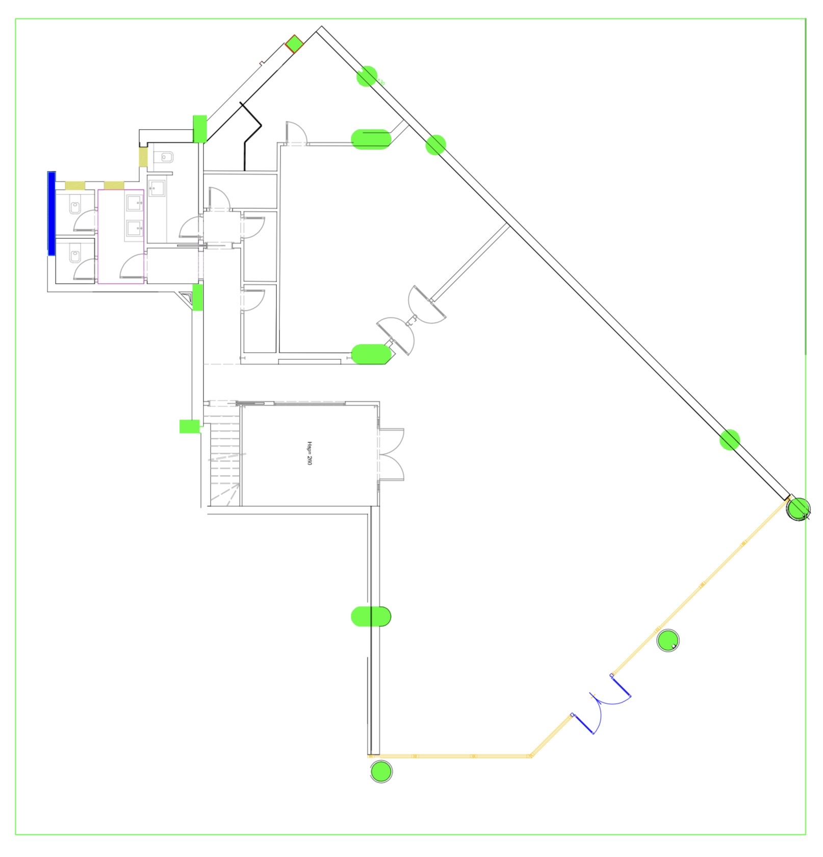 La Marsa Berge Du Lac Location Surfaces Local commercial  lac 2